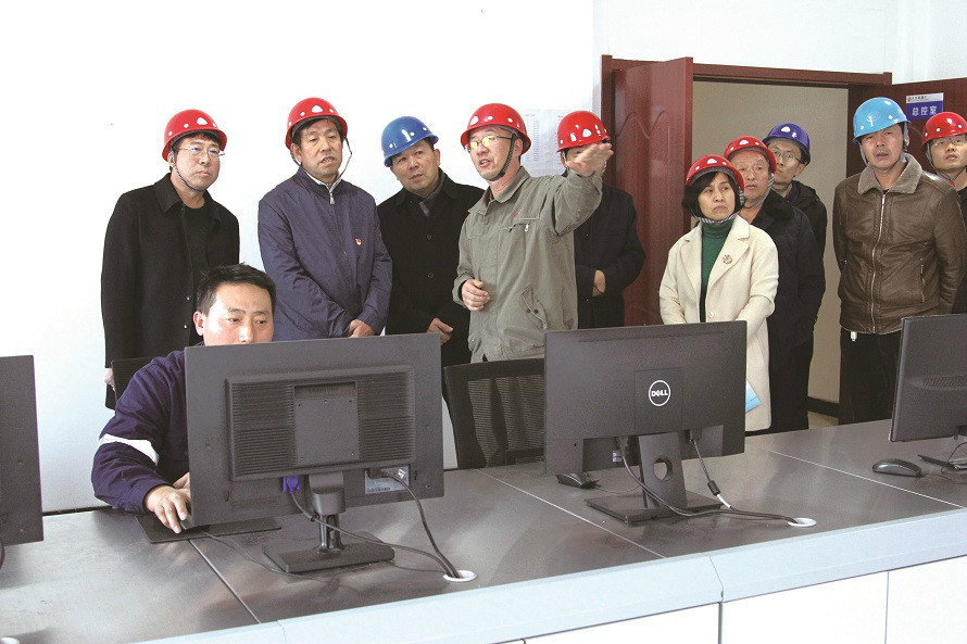 忻州市政协主席刘钢柱在代县调研民营企业发展